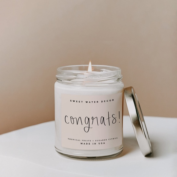 CONGRATS! SOY CANDLE - Picture 3 of 4